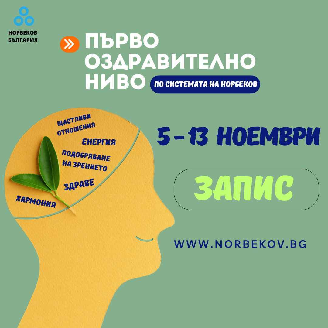 Първо оздравително ниво| 5 - 13 ноември| ЗАПИС